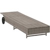 Sodo stalas Ruda 100 x 100 x 73 cm poliratanas