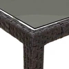 Sodo stalas Ruda 150 x 90 x 75 cm poliratanas