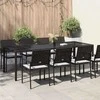 Sodo stalas Ruda 250 x 100 x 75 cm poliratanas