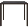 Sodo stalas Ruda 90 x 90 x 75 cm poliratanas