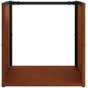 Sodo sulankstoma kėdė 2 pcs Smėlio 42 x 52 x 82cm