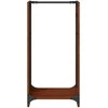 Sodo sulankstoma kėdė 2 pcs Smėlio 42 x 46 x 82cm metalas