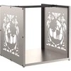Sodo sulankstoma kėdė 2 pcs Žalia 42 x 46 x 82cm metalas