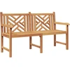 Sodo suolas 150 x 60 x 90 cm Kieto teka medžio