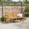 Lauko suolas Natūrali 150 x 56 x 90 cm Kietos akacijos mediena