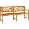 Lauko suolas Natūrali 180 x 56 x 90 cm Kietos akacijos mediena