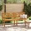 Lauko suolas Natūrali 180 x 56 x 90 cm Kietos akacijos mediena