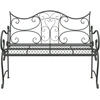 Lauko baldų komplektas Sodo suolas 2-Vietų skaičius 114 x 56,5 x 90 cm Plienas