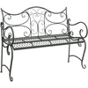Lauko baldų komplektas Sodo suolas 2-Vietų skaičius 114 x 56,5 x 90 cm Plienas