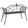 Lauko baldų komplektas Sodo suolas 2-Vietų skaičius 130 x 47 x 90 cm Plienas
