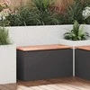 Sodo suolas Juoda 80 x 40 x 43 cm Plienas