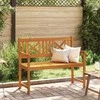 Lauko suolas Natūrali 110 x 56 x 90 cm Kietos akacijos mediena