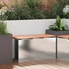 Sodo suolas Sidabro 80 x 40 x 43 cm Nerūdijantis plienas