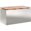 Sodo suolas Sidabro 80 x 40 x 43 cm Nerūdijantis plienas