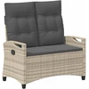Sodo suolas su pagalve 105 x 60 x 112 cm plienas