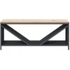 Sodo suolas Šviesiai pilka 120 x 59 x 88 cm HDPE