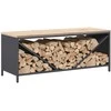 Sodo suolas Šviesiai pilka 120 x 59 x 88 cm HDPE