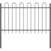 Sodo tvora 5 pcs Pilka 8,5 x 1 m Miltelinis plienas