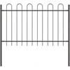 Sodo tvora 7 pcs Pilka 11,9 x 1 m Miltelinis plienas