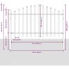 Sodo tvora Woerden Balta 170 x 140 cm