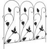 Sodo tvora 5 pcs Juoda Plienas