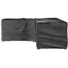 Sodo tvora 2 pcs Pilka 3,4 x 0,6 m Miltelinis plienas