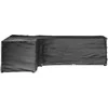 Sodo tvora 2 pcs Pilka 3,4 x 0,6 m Miltelinis plienas