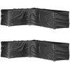 Sodo tvora 2 pcs Pilka 3,4 x 0,6 m Miltelinis plienas