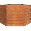 Sodo tvora 2 pcs Balta 3,4 x 1 m Miltelinis plienas