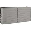 Sodo tvora 2 pcs Pilka 3,4 x 0,8 m Miltelinis plienas