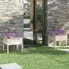 Sodo tvora Woerden Balta 1,7 x 1 m Miltelinis plienas