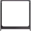 Sodo valgomoji kėdė 2 pcs Balta 65,5 x 59 x 88 cm HDPE