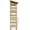 Sodo valgomoji kėdė 2 pcs Juoda 65,5 x 59 x 88 cm HDPE