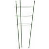 Lauko baldų komplektas Sodo valgomojo baldų komplektas, 3 dalių, antracito, metalas