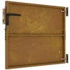 Sodo vartai, 85x100cm, corten plienas