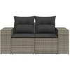 Sodo vazonas Juoda 100 x 100 x 48 cm Plienas