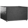 Sodo vazonas Juoda 80 x 80 x 48 cm Plienas