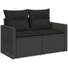 Sodo vazonas Juoda 80 x 80 x 60 cm Plienas