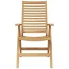 Kėdė 4 pcs Ruda 64.5 x 52 x 108 cm Kieto teka medžio
