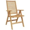 Kėdė 4 pcs Ruda 64.5 x 52 x 108 cm Kieto teka medžio