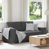 Dvivietė sofa Pilka 180 cm Dirbtinė oda