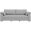 3-Vietis Sofa Debesų pilka 220 cm audinys