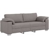 3-Vietis Sofa Taupe 220 cm audinys
