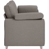3-Vietis Sofa Taupe 220 cm audinys
