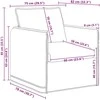 Sofa Sofos komplektas 2 pcs Juoda 196 x 82 x 85 cm Audinys