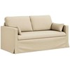 Sofa 2 pcs Kreminė Metalas