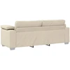 Sofa 2 vnt. Šviesiai pilka audinys