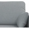 Sofa 2 pcs Šviesiai pilka Metalas