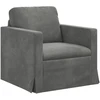 Sofa 2 pcs Tamsiai pilka 228 x 78 x 80 cm Aksomas