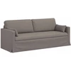 Sofa 2 pcs Taupe Metalas